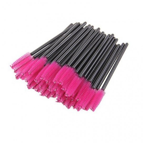 Set pieptene din nailon Negru-Roz (50 buc)
