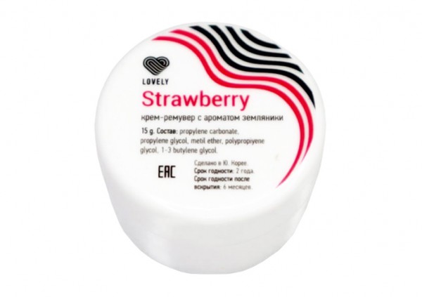 Remover Cream Lovely Strawberry 15gr