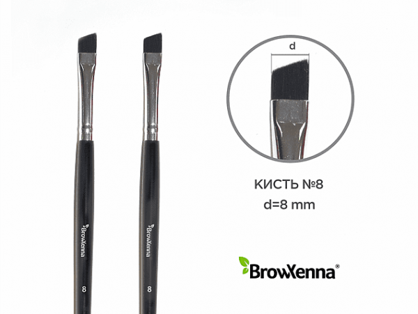 Pensula BrowXenna N8