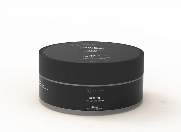 Scrub cu enzime pentru sprancene Lena Levi®, 50 g