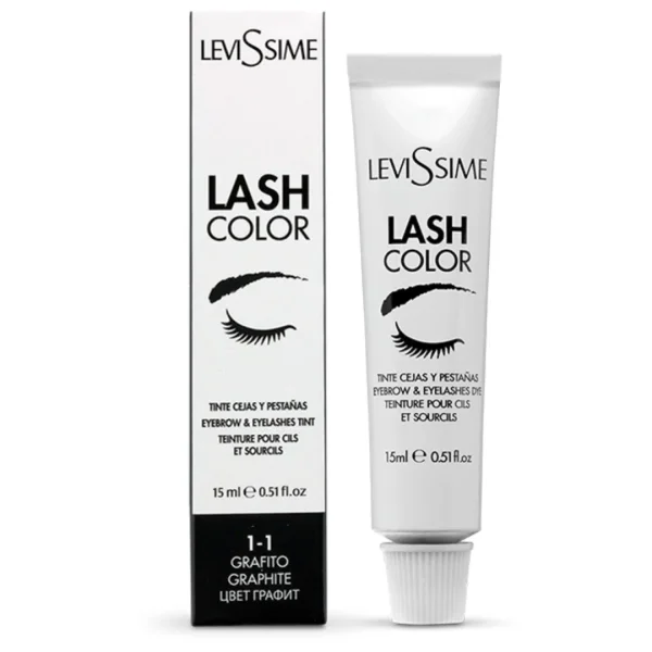 LeviSsime lash color 1-1 GRAPHITE