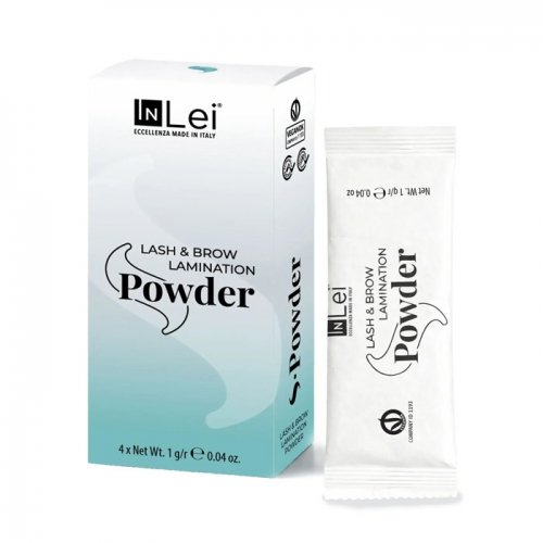 Pudră pentru laminarea genelor și sprâncenelor S-Powder InLei 1 g.