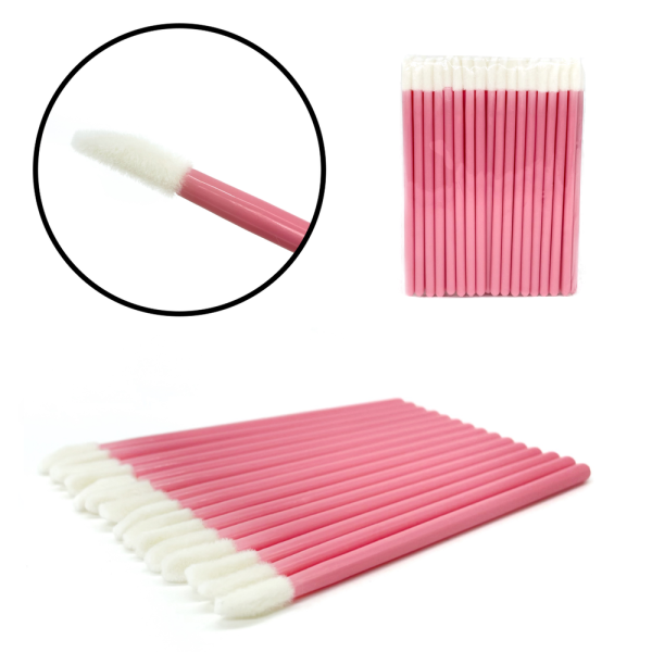 Lip Brush Pink 50buc.